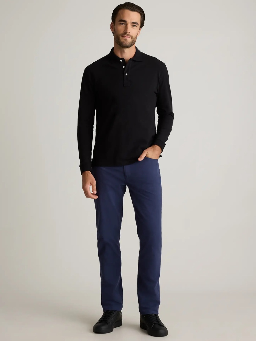 QUINCE Organic Cotton Coolmax® Chino - Wavercrest - 32x32